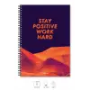 A4 Defter Çizgili 200 syf Stay Energy