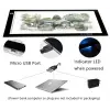 A4 Ultra-thin Portable LED Light Box Tracer USB Power Cable Dimmable Brightness LED Artcraft Tracing