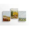 A5 14x21 cm Çizgili 3lü Defter Seti