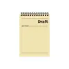 A5 Kareli Bloknot Draft - Sarı