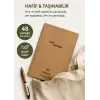 A5 Kraft Kapak Tel Dikişli Defter 4lü Paket