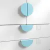 Açık Mavi Mobilya Kulpu, 130 mm, 2 Adet