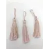 Açık Pudra Püskül 7 Cm