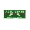 Acil Çıkış Kapı Etiketi Sticker