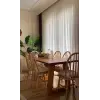 Ada Ahşap Yemek Sandalyesi
