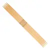 Addi Çift Uçlu İğneler, Bambu, 15 cm, 6 mm