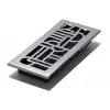 ADH410-C Art Deco Kat Kaydı, 4x10, Krom