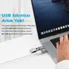 ADP-01 Type-C - USB Adaptör, Type-C Erkek – USB 3.0 Dişi Adaptör MacBook Pro 2021 iMac iPad Mini 6/Pro MacBook Air 2022 ve Diğer Type-C Cihazlarla Uyumlu