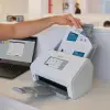 Ads-4900W Professional Desktop Scanner with Fast Scan Speeds; Duplex, Wireless, and Large Touchscreen, White