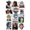 Aesthetic Temalı Laptop Notebook Tablet Sticker Seti 14 Adet