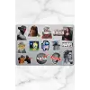 Aesthetic Temalı Laptop Notebook Tablet Sticker Seti 14 Adet