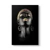 Afrikalı Kadın Kanvas Tablo 30 x 45