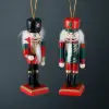 Ahşap Askılı Noel Dekoru, 12 cm, 2 Askılı