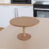 Ahşap Ayaklı Sunumluk, Pasta Standı