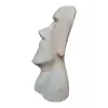 Ahşap Dekoratif Büst Heykeli Moai Totem