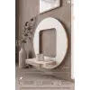 Ahşap Dekoratif Duvar Rafı 2 li Set (MTS-384)