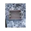 Ahşap Halatlı Dekoratif Tepsi