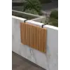 Ahşap Katlanır Balkon Masası
