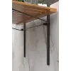 Ahşap Katlanır Balkon Masası