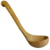 Ahşap Kepçe, Spatula, Kaşık Çeşitleri 5 Adet (Kepçe)