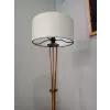 AHŞAP LAMBADER KÖŞE LAMBASI BOHEM CEVİZ KREM