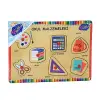 Ahşap Tutmalı Puzzle Okul Malzemeleri