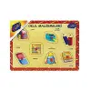 Ahşap Tutmalı Puzzle Okul Malzemeleri