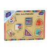 Ahşap Tutmalı Puzzle Okul Malzemeleri