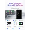 AI Box Kablosuz CarPlay ve Android Auto Multimedya Dönüştürücü