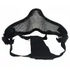 Airsoft Tel Maske, Siyah