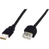 AK-300202-018-S 2M USB 2.0 Uzatma Kablosu