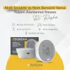 Akıllı WiFi Sıcaklık & Nem Sensörü, Tuya & Smart Life Uyumlu