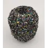 Aksesuar Confetti Kağıt İp Siyah Renkli