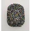 Aksesuar Confetti Kağıt İp Siyah Renkli