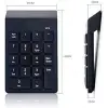 AL-2021 USB Kablosuz Numerik Klavye ve Numaratör Tuş Takımı
