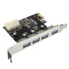 AL-4538 Pcı-E Express 4 Port USB 3.0 Kartı