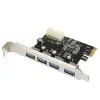 AL-4538 Pcı-E Express 4 Port USB 3.0 Kartı