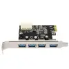 AL-4538 Pcı-E Express 4 Port USB 3.0 Kartı