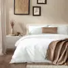 Albas Bambu King Size Nevresim Seti 230X220 Cm Ekru