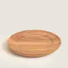 Alessandra Dekoratif Tabak 25x25x2cm Natural