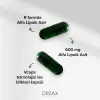 Alfa lipoik asit, 600 mg, 30 bitkisel kapsül