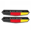Alman Bayraklı Black Edition 3D Sticker