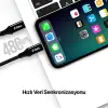 AlumiCable USB-C - Lightning Hızlı Şarj Kablosu 150 cm