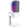 AmpliGame A8 Beyaz USB Oyuncu Mikrofonu