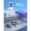 AmpliGame A8 Beyaz USB Oyuncu Mikrofonu