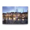 Amsterdam İskele Tablosu - 75x50cm