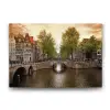 Amsterdam Kanal Tablosu - 75x50cm