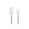 Apple Lightning Usb Şarj Kablosu 2.4A Gri