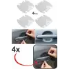 Araba Kapı Kolu Koruyucu Film (4lü Set)