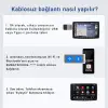 Araç İçi Kablosuz Android Auto ve CarPlay Adaptörü (Emt-004)